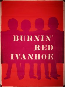 Burnin Red Ivanhoe plakat 1968
