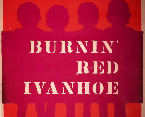 Burnin Red Ivanhoe plakat 1968